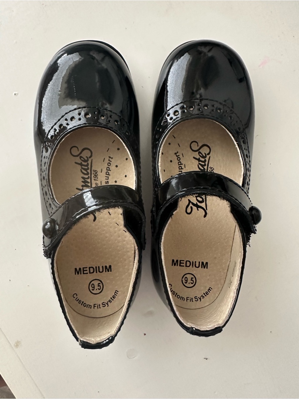 Footmates - black 9.5